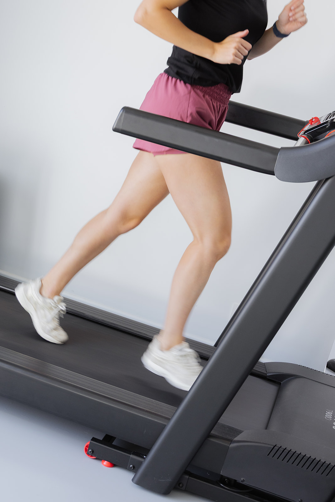 Hardlopen op de loopband tijdens sportkinesitherapie